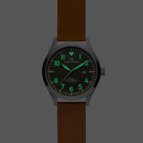 Havana - Ø 42mm - Nato- u. Lederarmband Set