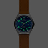 Melbourne - Ø 42mm - Mesh- u. Lederarmband Set