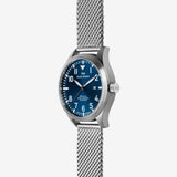 Melbourne - Ø 42mm - Mesh- u. Lederarmband Set